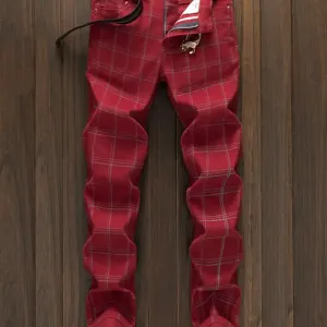 pantalonhabilleslimacarreauxpourhomme