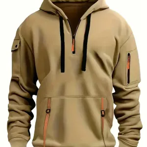 sweatshirtdecontractepourhommeavecplusieursfermetureseclair