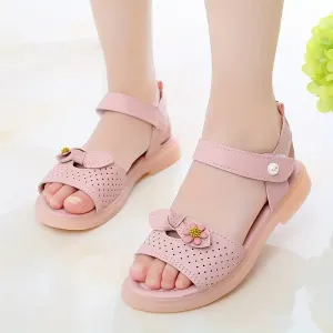 Sandales tendance à bout ouvert pour filles