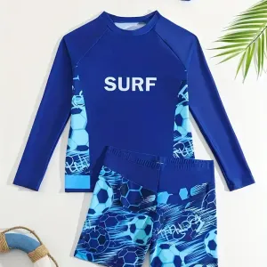 Maillot de bain à manches longues pour garçon