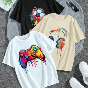 lotde3tshirtsimprimesconsoledejeudynamiques