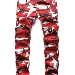 jeancamouflagehommepantalondecontractetaillemihauteextensible-hd4fua