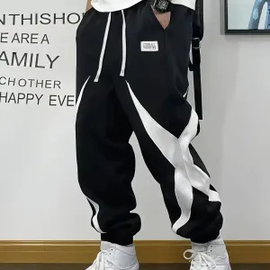 pantalondejogginghommeatailleelastiqueetcordondeserrage