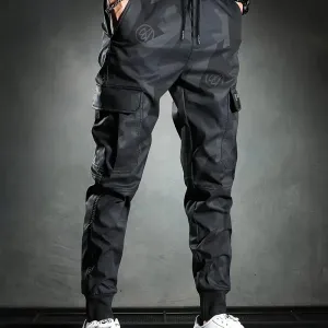 pantaloncargostreetwearpourhommeavecpochesmultiples
