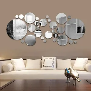32autocollantsmurauxmiroirsamoviblesenacrylique