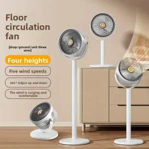 Ventilateur de sol rechargeable pour la maison