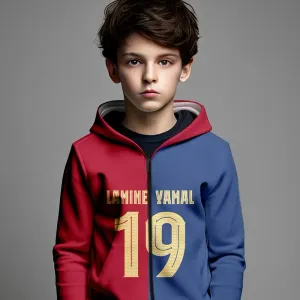 cardigandecontracteacapuchezippepourgarconimprimelamineyamal