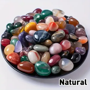 100gdepierresetcristauxnaturelspolisdecouleursvarieesdestyleboheme