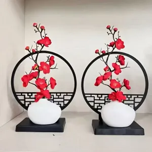 lotde2compositionsfloralesartificiellesdepruniersavecsoclechinoistradi