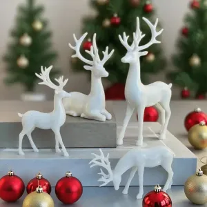 ensemblede4figurinesdecerfclassiques