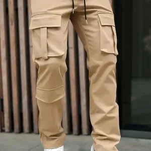 pantalonrobustepourgarconavecpochescargoetsystememolle