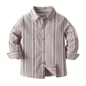 chemiseamancheslonguespourgarconaveccoletmotifraye