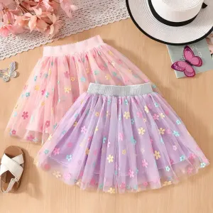 Lot de deux jupes midi polyvalentes pour filles