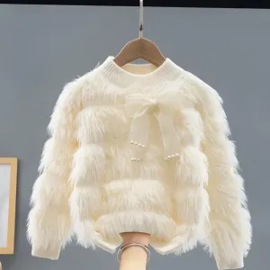 pulldenoelenmaillepourfilleschaudetconfortable