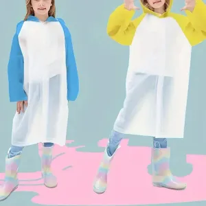 Imperméable coloré et élégant pour enfants (7-9 ans) - Veste en EVA de haute qualité