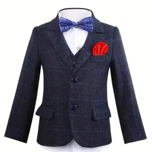 ensemble3piecespourgarconvestepantalonetnoeudpapillonpourenfant