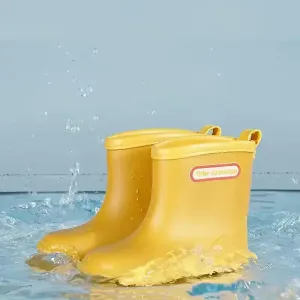 Bottes de pluie imperméables Tree Grandpa pour bébés et jeunes enfants (garçons et filles).