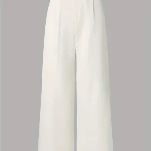 pantalonlargepourfillepantalonblancelegantaboutons