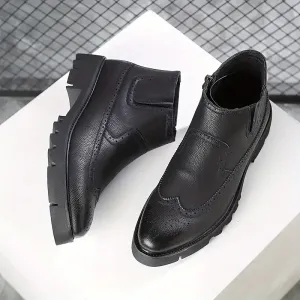 bottineschelseahommecouleurunietigedoublureetsemelleensimilicuir