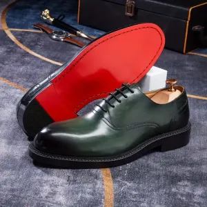 chaussuresoxfordhabilleespourhommeencuirpleinefleurveritable