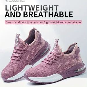 Chaussures de sécurité anti-perforation à embout en acier pour femmes