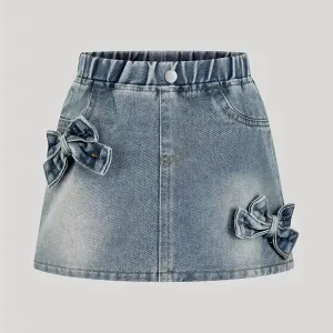 Nouvelle mini-jupe en jean d'été pour filles