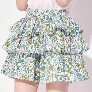 combinaisonshortfleuriedetepourfillespolyesterleger