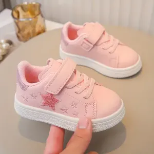 Chaussures de sport roses décontractées pour filles