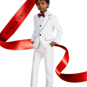 ensembledecostumepourgarconensembleunienpolyestermelangeavecboutons