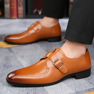 chaussuresaboucleclassiquespourhommegrandestaillescouleurunie