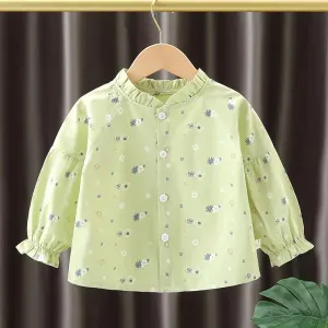 chemisierlegeraimprimefloralpourfille