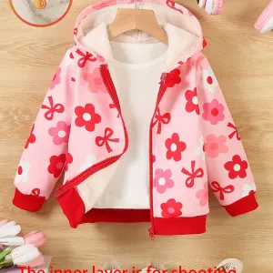 jacketzippeeacapuchedoubleepolairepourfille