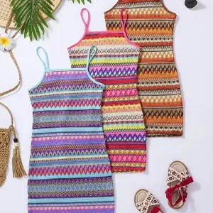 ensemble3piecespourfillesrobedecontracteeaepauledenudeestyleethnique