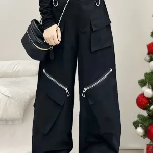 pantaloncargotendancestyleamericainy2kpourfilles