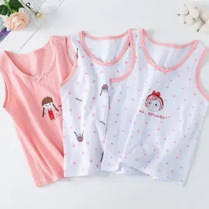 Ensemble trois pièces pour enfant, débardeur à motif lapin