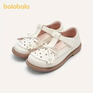 Chaussures Mary Jane d'été pour filles Balabala avec nœud 3D et détails floraux