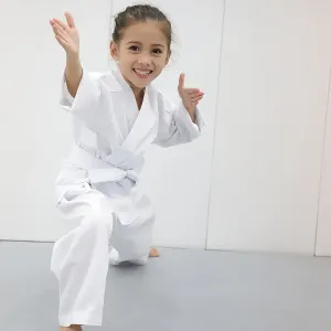 Ensemble de Karaté blanc pour filles - Tenue de Taekwondo