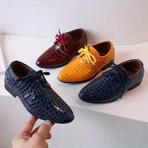 Chaussures Oxford style britannique pour bébé garçon
