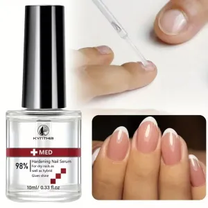 Vernis fortifiant et durcissant pour ongles - Renforce et soutient les ongles fragiles et cassants