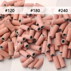 Kit de 100 bandes abrasives pour nail art : mini bandes abrasives avec embout