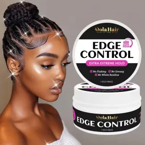Cire coiffante pour femmes, tenue forte, non grasse, lissante, parfum fraise, gel fixant