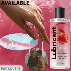 Gel nettoyant à base d'eau, parfum fraise, pour hommes et femmes