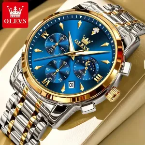Montre homme OLEVS Premium Brand, authentique et luxueuse