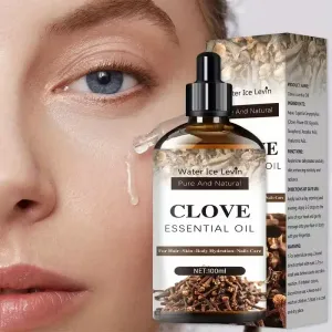 100 ml d'huile essentielle de clou de girofle, une huile polyvalente pour le visage, le corps et les cheveux