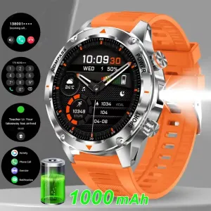 Montre de sport outdoor pour homme, batterie haute capacité 1000 mAh