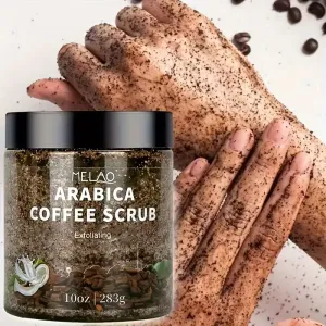 Gommage au café Arabica MELAO pour le corps, le visage, les mains et les pieds