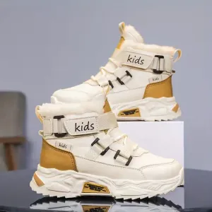 Chaussures de sport montantes automne/hiver pour garçons