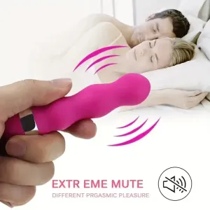 Vibromasseur multifréquence pour stimulation du point G et du clitoris