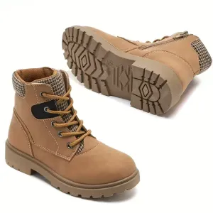 Bottes de randonnée enfant DACLAY - Bottes tout-terrain antidérapantes
