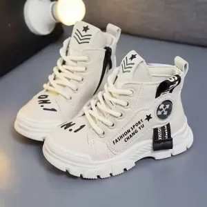 Bottes montantes automne 2025 pour enfants - Légères et respirantes